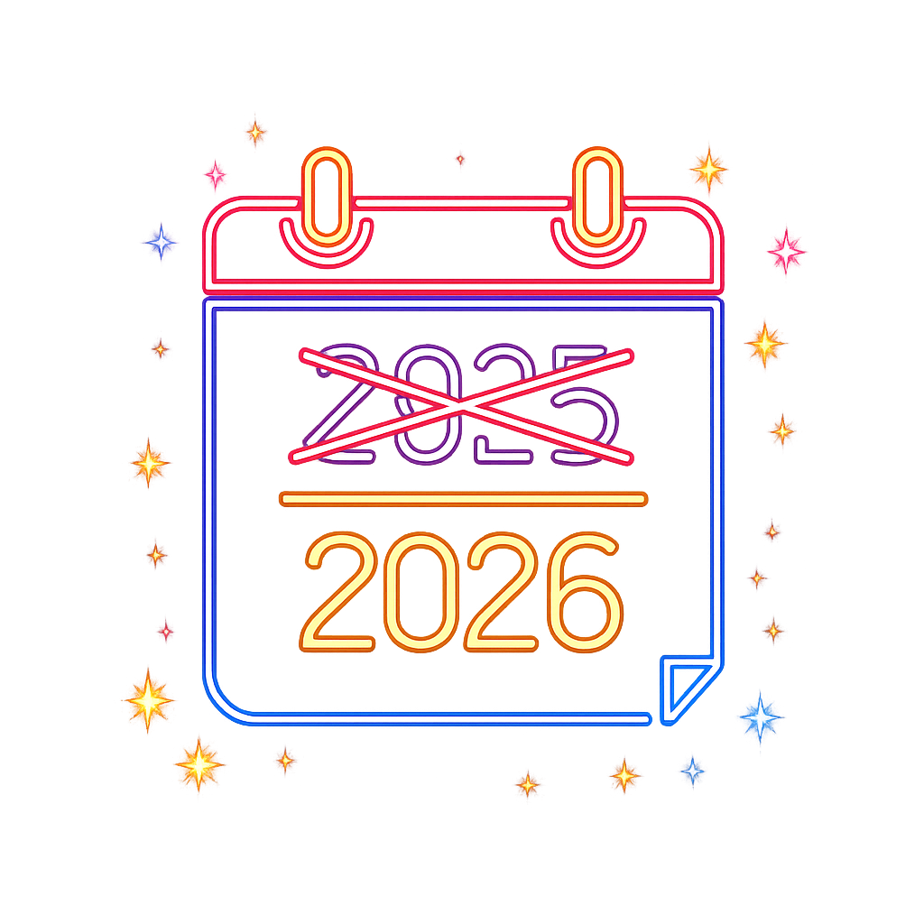 New Year's Eve decoration